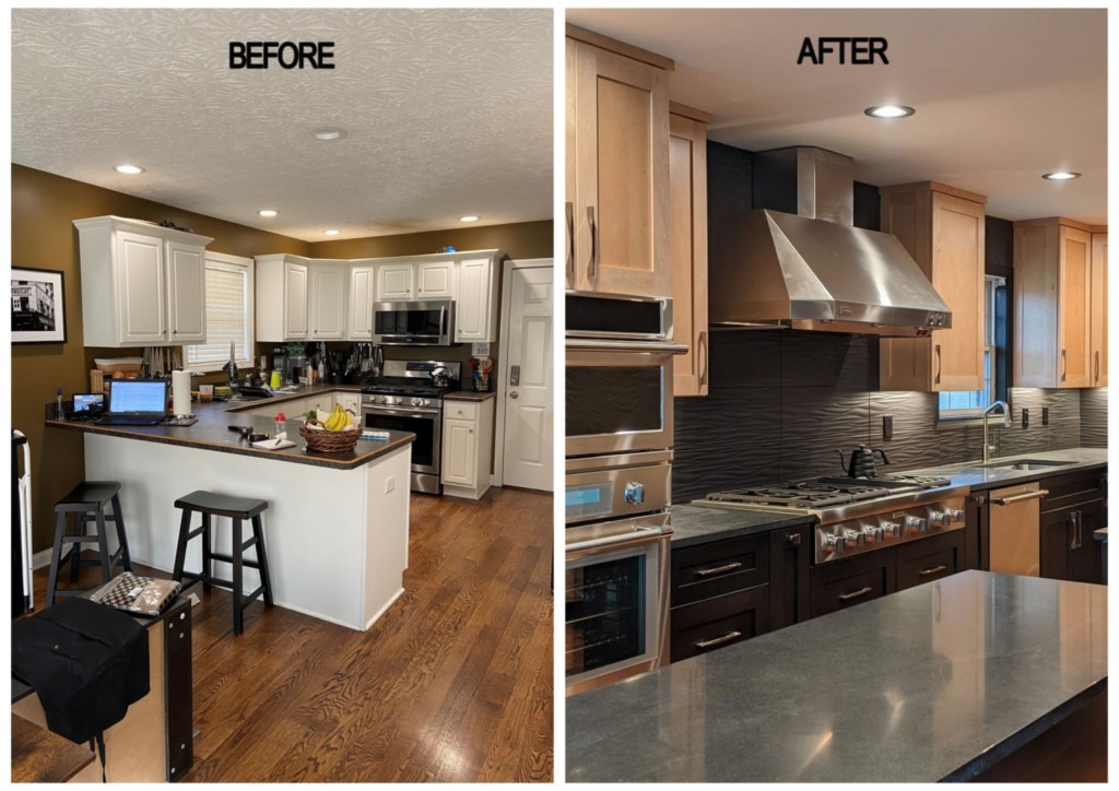 Fern Creek Before and After